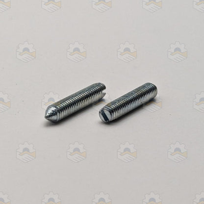 SLOTTED GRUB SCREW WITH CONE POINT