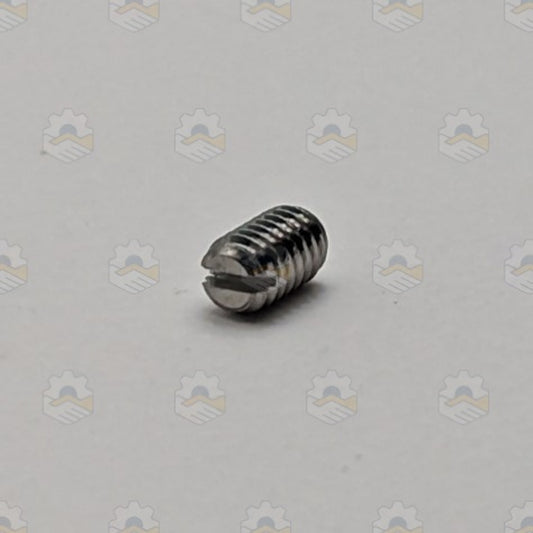 SLOTTED GRUB SCREW WITH FLAT POINT