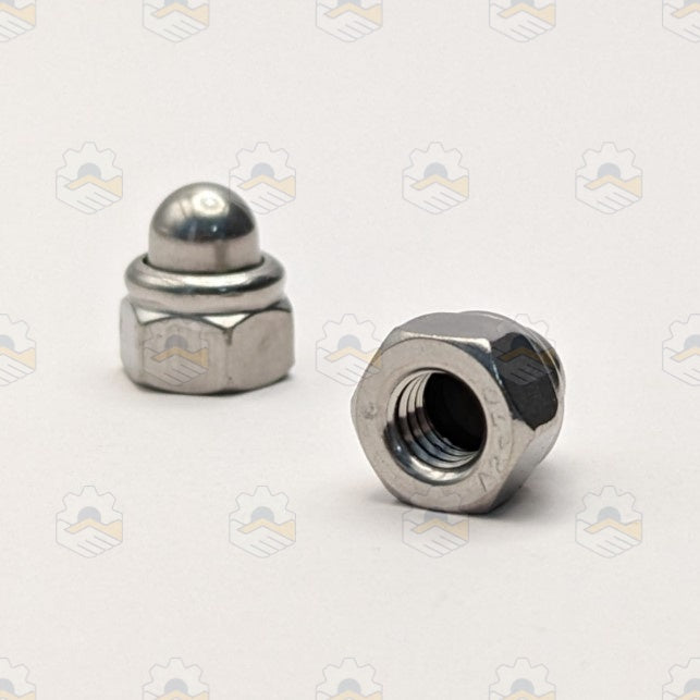 PREVAILING TORQUE TYPE DOMED CAP NUT WITH NYLON INSERT