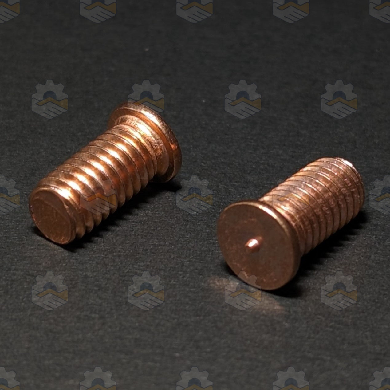 CD STUD FLANGE M6X10MM- Copper – PS Components